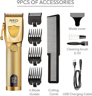 RED By Kiss USB Ultra Cleancut Cordless Clipper (CC11)
