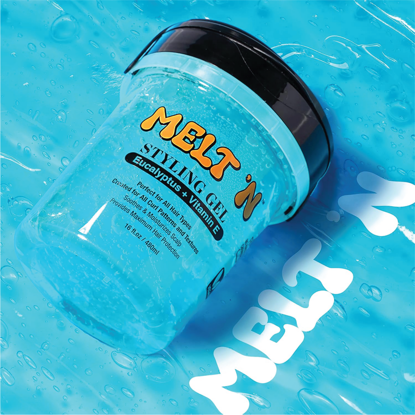 EBIN NEW YORK Melt'n Styling Gel Eucalyptus Oil and Vitamin E