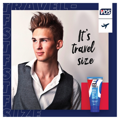 Vo5 Mega Hold Styling Hair Gel 50Ml