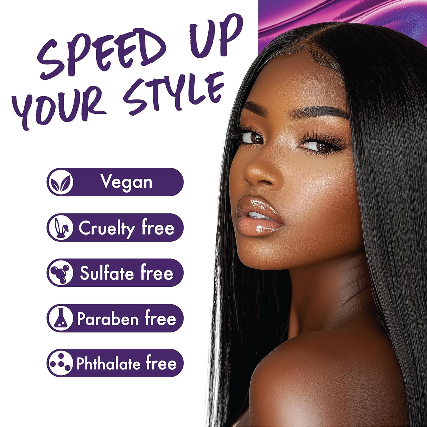 EBIN NEW YORK Wonder Weave Bond Hair Bond Glue Black