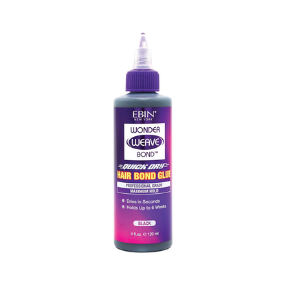EBIN NEW YORK Wonder Weave Bond Hair Bond Glue Black