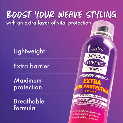 Ebin New York Wonder Weave Bond Hair Protection Spray (6.08 oz)