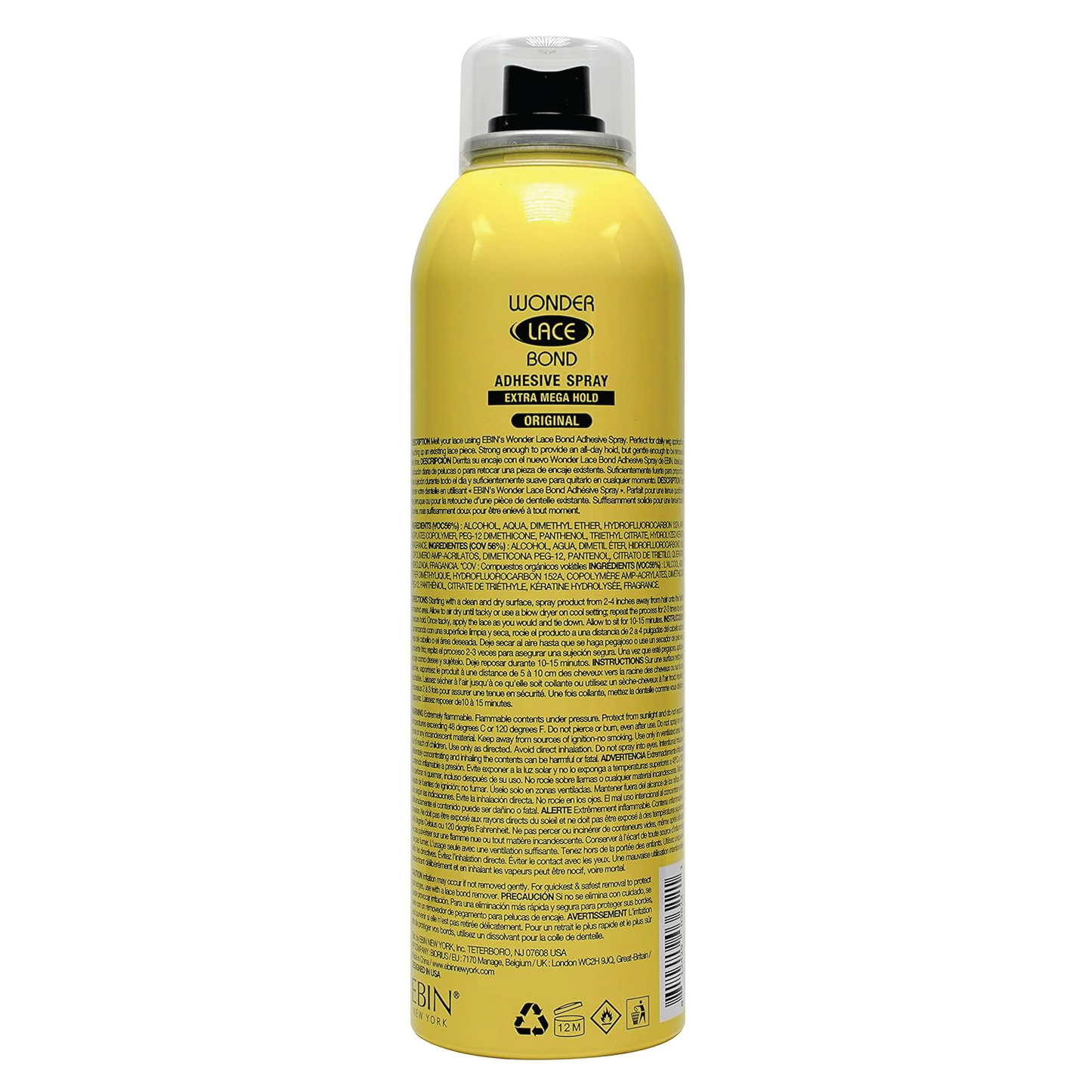 EBIN NEW YORK Wonder Lace Bond Adhesive Spray - ORIGINAL