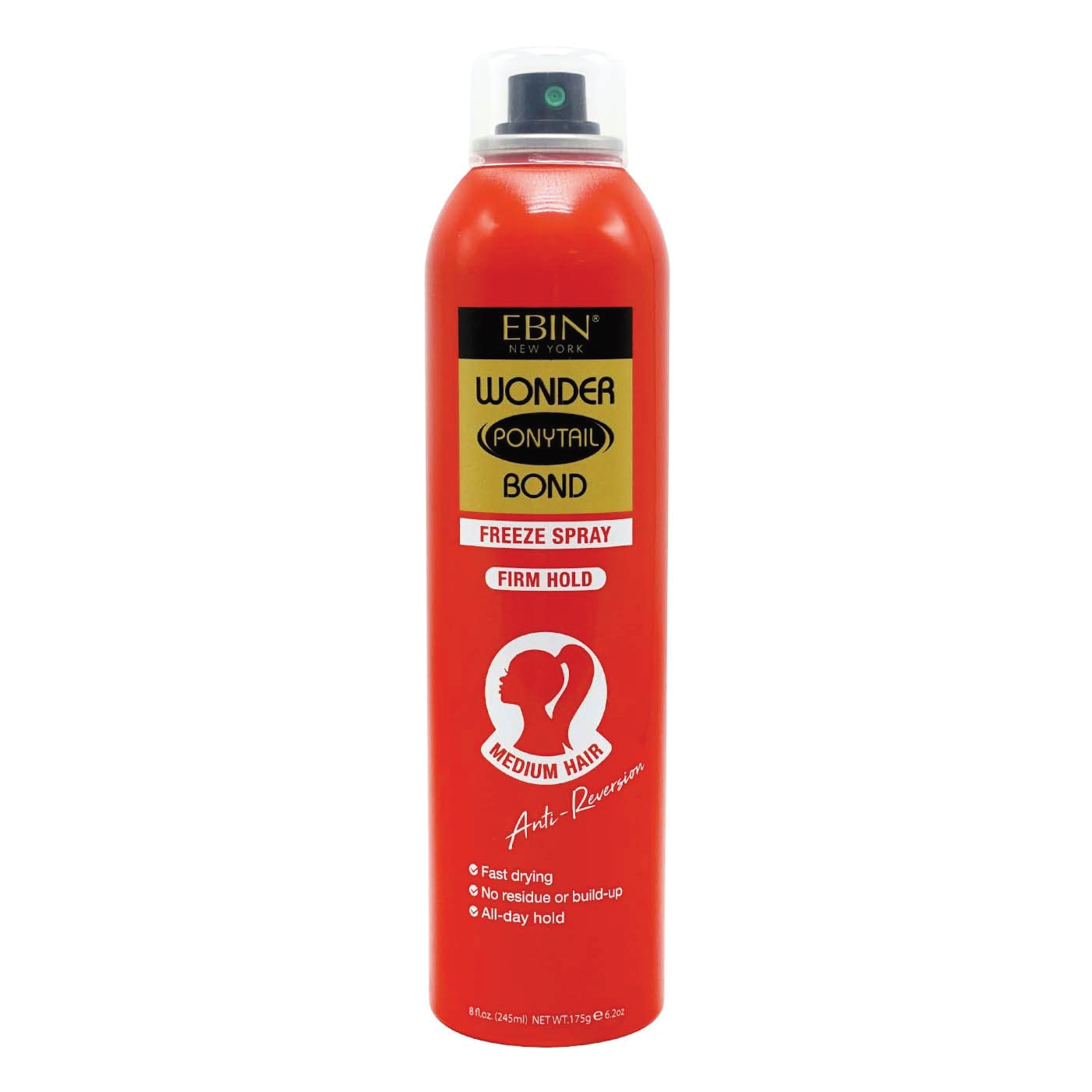 EBIN NEW YORK Wonder Tail Bond Freeze Firm Hold Spray, Medium Hair 245ml