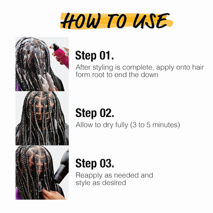 EBIN NEW YORK Braid Formula Hold Mousse (Rosemary Mint + Biotin)
