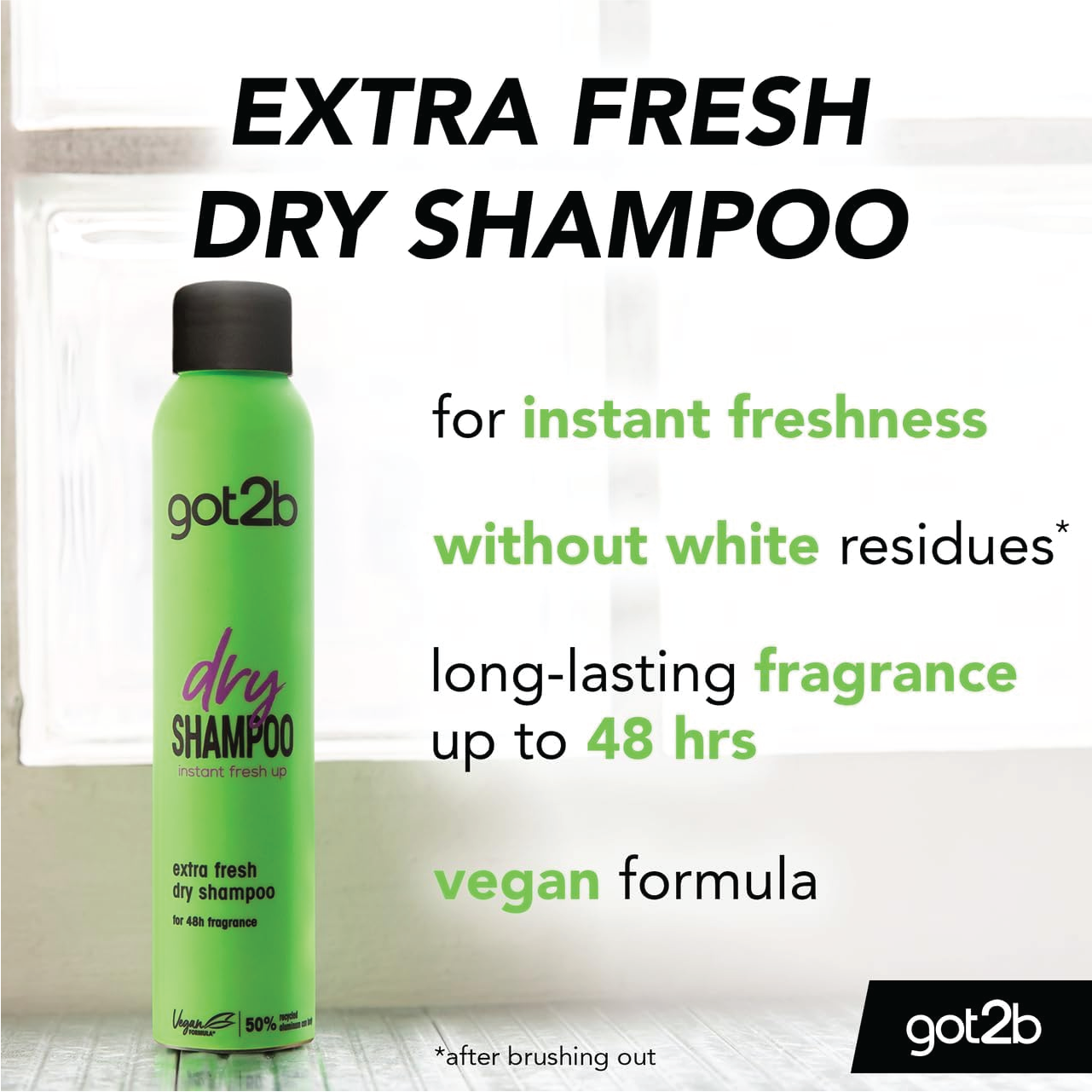 GOT2B FRESH DRY SHAMPOO EXTRA Fresh  200ml