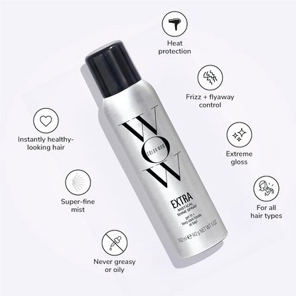 COLOR WOW Extra Mist-Ical Shine Spray for Enhanced Performance 162ml