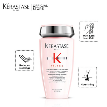 Kerastase Genesis Nutri-Fortifiant Shampoo Anti-Hair Fall For Thick & Dry Hair – 250ml