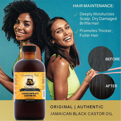 Sunny Isle Extra Dark Jamaican Black Castor Oil 8oz 236.58ml