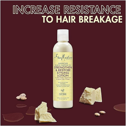 Shea Moisture Jamaican Black Castor Oil Strengthen Grow and Restore Styling Lotion 237 ml