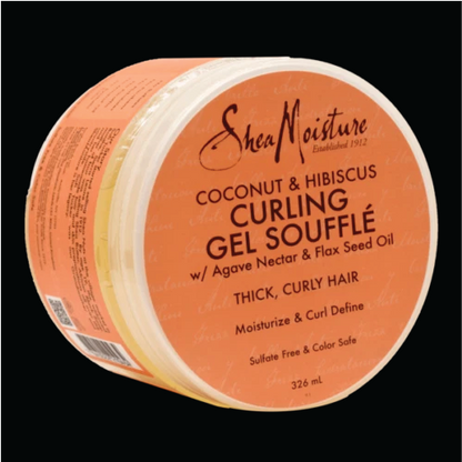 Sheamoisture Coconut and Hibiscus Curling Gel Souflee, 340 g