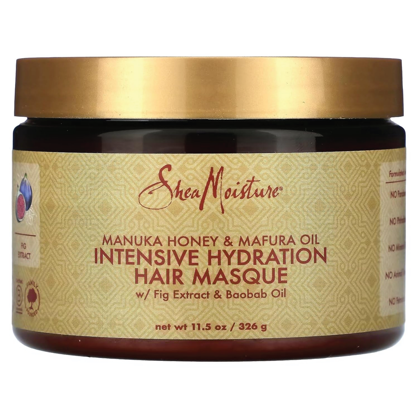 SheaMoisture Manuka Honey &Mafura Oil Intensive Hydration Treatment Masque 326g