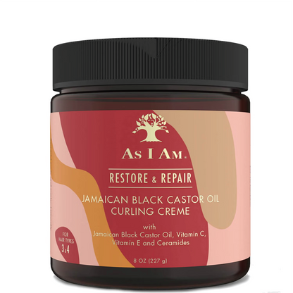 As I Am Restore & Repair Jamaican Black Castor Oil Curling Creme 227g