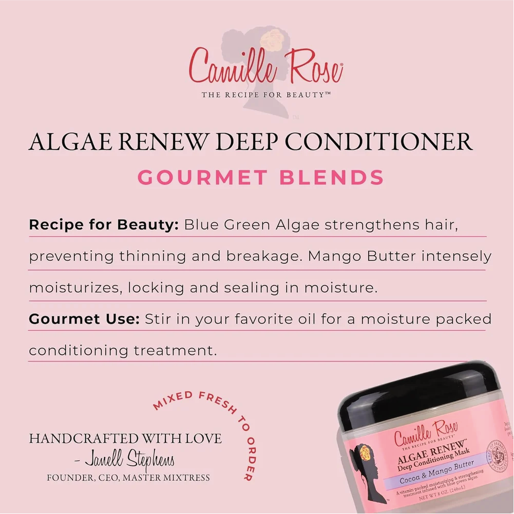 Camille Rose Naturals Algae Renew Deep Conditioner 240ml