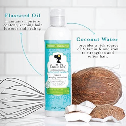 Camille Rose Coconut Water Leave in Conditioner 240ml