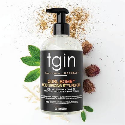 tgin Curl Bomb Moisturizing Styling Gel 384ml
