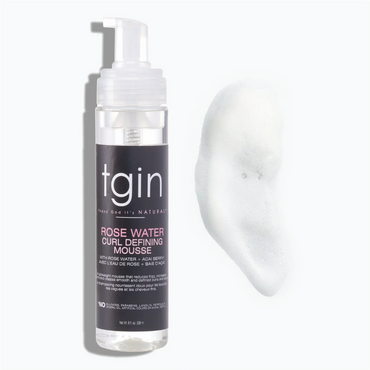 tgin  Rose Water Curl Defining Mousse 236ml