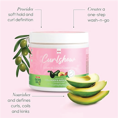 ORS Curlshow Leave-In Conditioner Gel (453 ml)