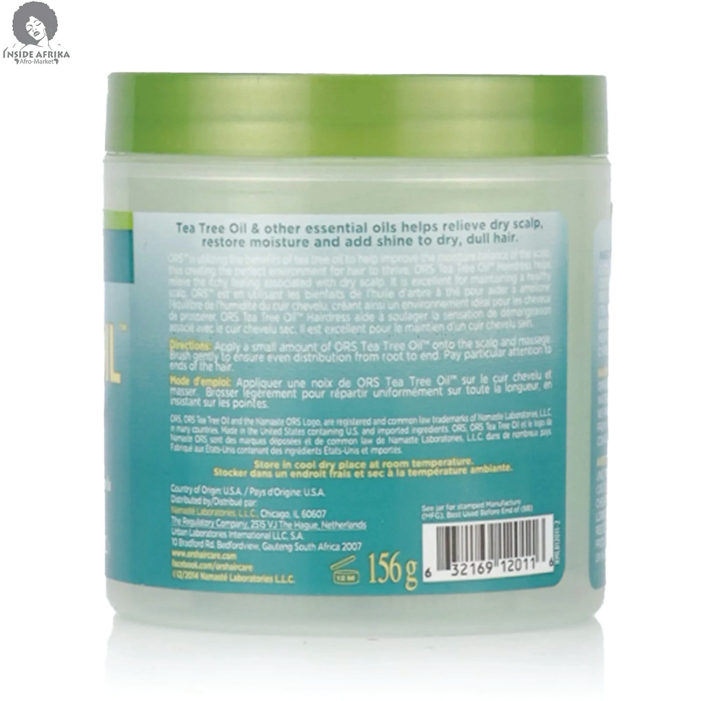 ORS Tea Tree Oil Hairdress Soothing Hair Scalp Oil 156g