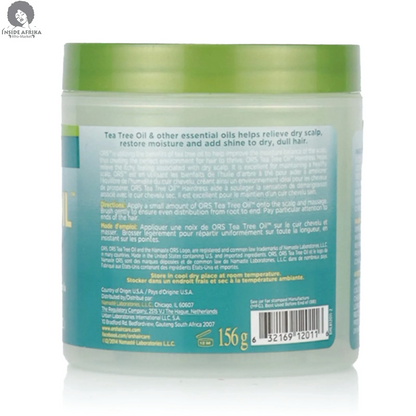 ORS Tea Tree Oil Hairdress Soothing Hair Scalp Oil 156g