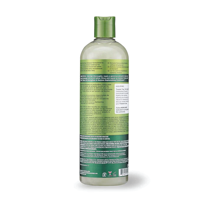 ORS Olive Oil Deep Cleansing Creamy Aloe Shampoo Infused with Aloe Vera 473ml