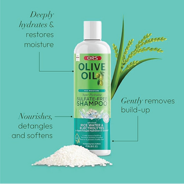 ORS Olive Oil Max Moisture Super Hydrating Sulfate-Free Shampoo 473ml