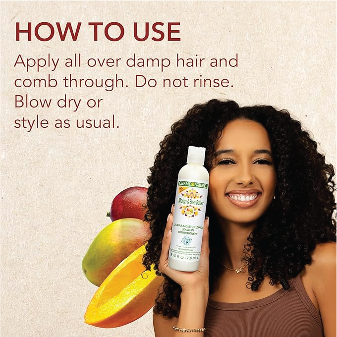 Creme of Nature Mango & Shea Butter Ultra Moisturizing Leave-in Conditioner 250ml