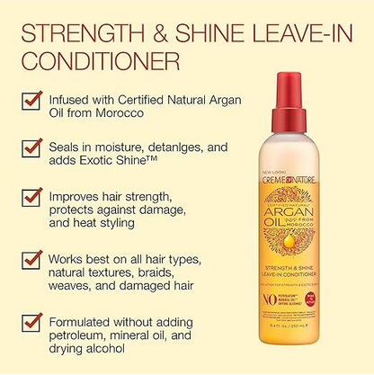 Creme of Nature Argan Oil Leave-In Conditioners 250ml