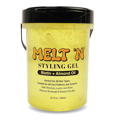 EBIN NEW YORK Melt'n Styling Gel Biotin and Almond Oil Infused 16oz