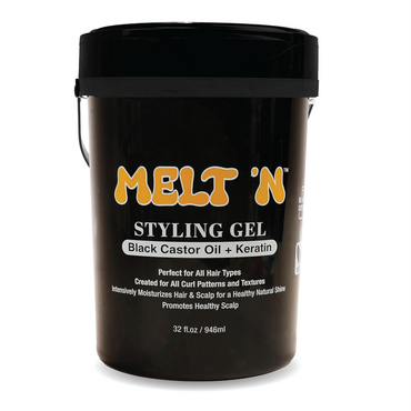 EBIN NEW YORK Melt'n Styling Gel Keratin and Black Castor Oil
