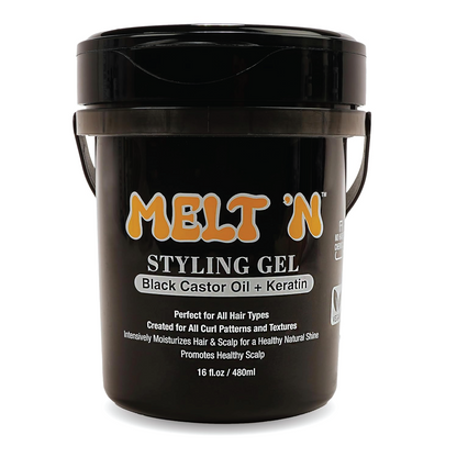 EBIN NEW YORK Melt'n Styling Gel Keratin and Black Castor Oil