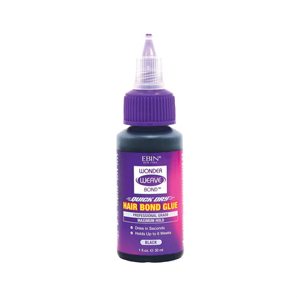 EBIN NEW YORK Wonder Weave Bond Hair Bond Glue Black