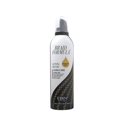EBIN NEW YORK Braid Formula Hold Mousse (Rosemary Mint + Biotin)