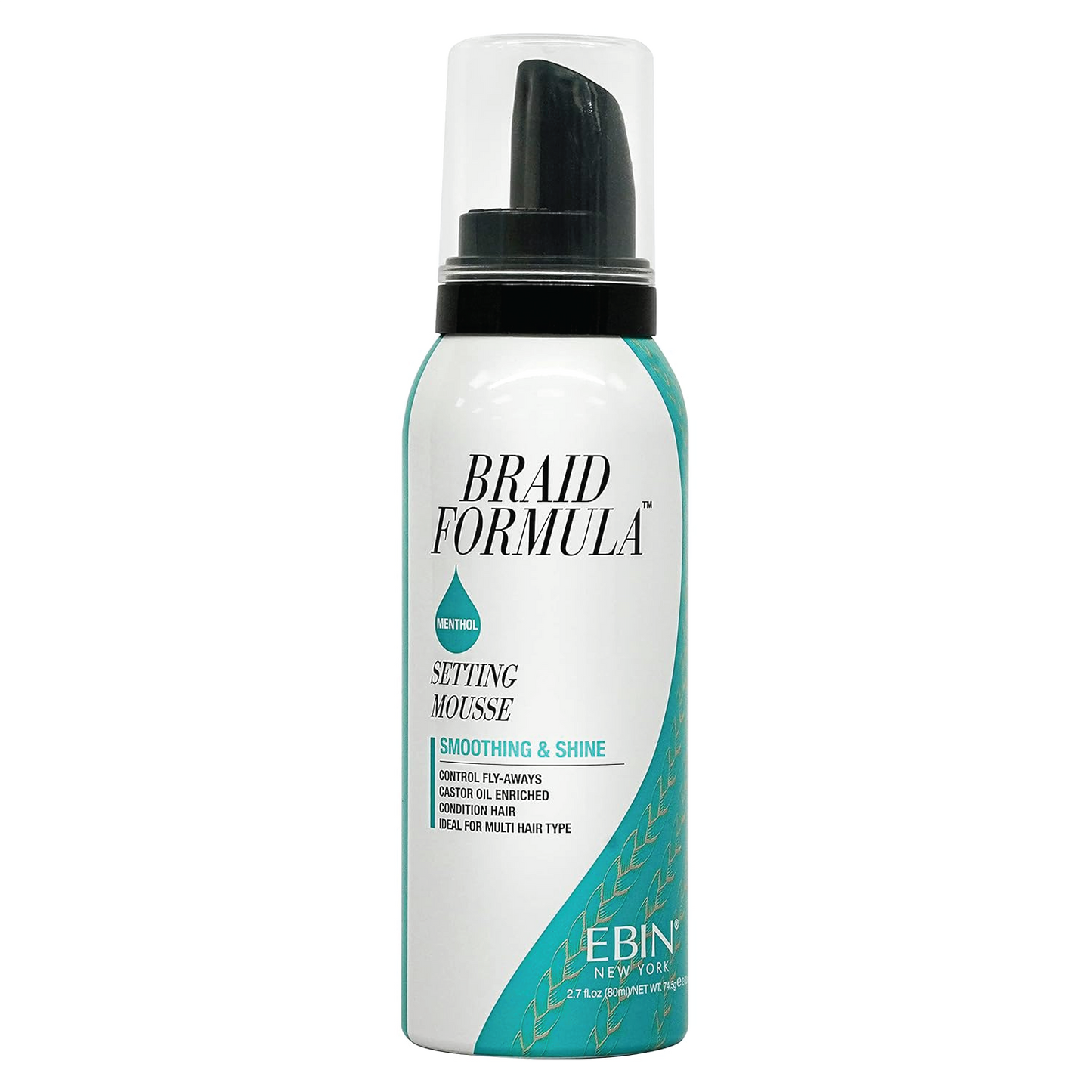 EBIN NEW YORK Braid Formula Hold Mousse 80ml