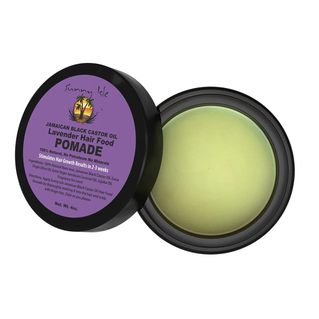 SUNNY ILSE Lavender JAMAICAN BLACK CASTOR OIL HAIR POMADE