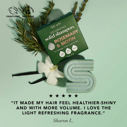KITSCH Rosemary & Biotin Volumizing Shampoo Bar 91G