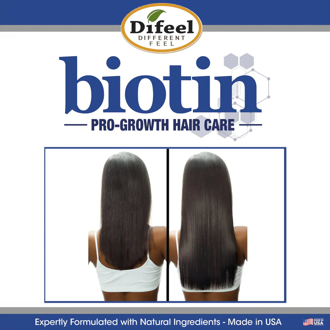 DIFEEL BIOTIN PRO-GROWTH HAIR MASK 12 OZ.