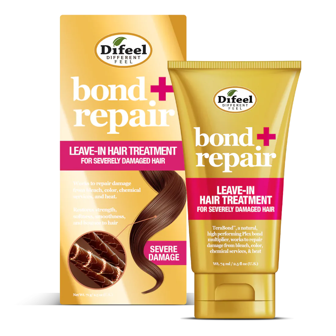 DIFEEL BOND & REPAIR LEAVE IN HAIR TREATMENT FOR SEVERELY DAMAGED HAIR