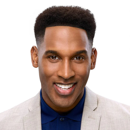 CREME OF NATURE HAIR COLOR FOR MEN Natural Looking Moisture-Rich* Liquid Hair Color with Shea Butter Conditioner Jet Black