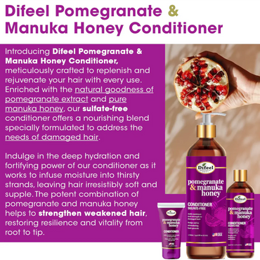 DIFEEL POMEGRANATE & MANUKA HONEY SULFATE-FREE CONDITIONER 33 oz