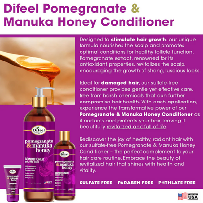DIFEEL POMEGRANATE & MANUKA HONEY SULFATE-FREE CONDITIONER 33 oz