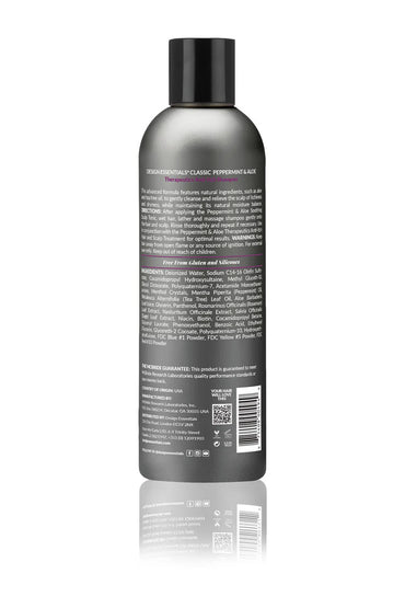 DESIGN ESSENTIALS Peppermint & Aloe Therapeutics Anti-Itch Shampoo-8 OZ