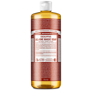 DR.BRONNER'S PURE CASTILE LIQUID SOAP EUCALYPTUS ALL-ONE MAGIC SOAP