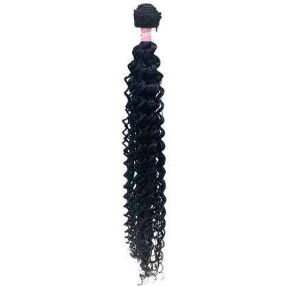 SLEEK REMY GORGEOUS 100% PREMIUM SYNTHETIC VIRGIN HAIR DUPE DEEP WAVE