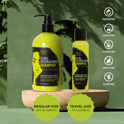 Esha Natural Curl Hydrating Shampoo-12 OZ