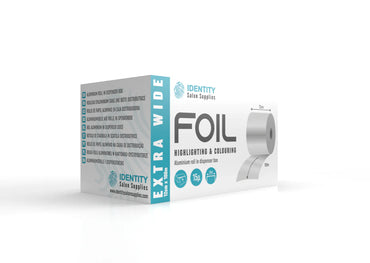 Identity Extra Wide Hair Foil 12cm x 100M DISPENSER BOX