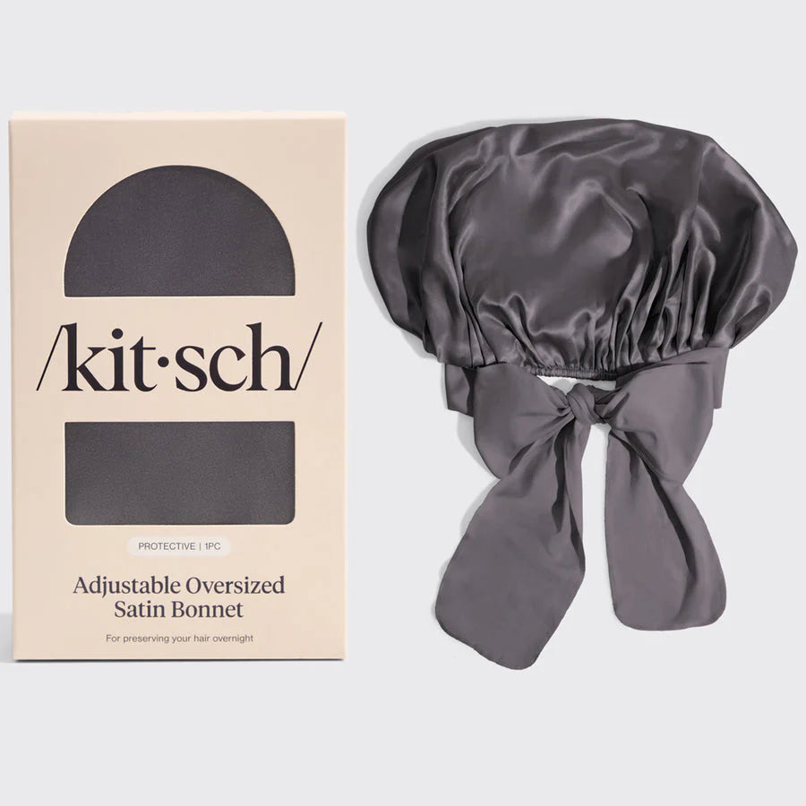 KITSCH ADJUSTABLE Oversized Satin Bonnet
