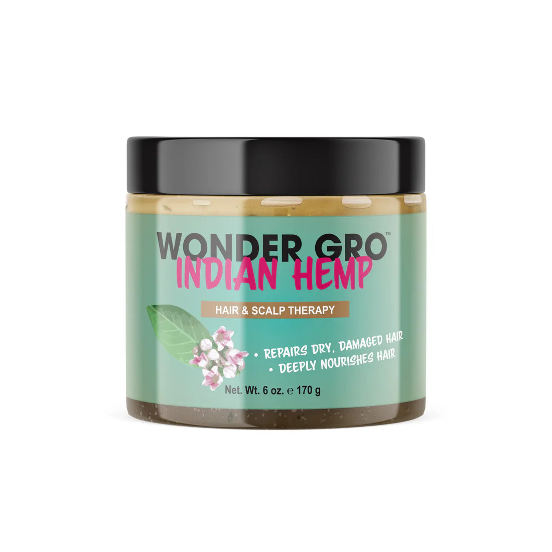 Wonder Gro Indian Hemp Hair & Scalp Conditioner-12 OZ