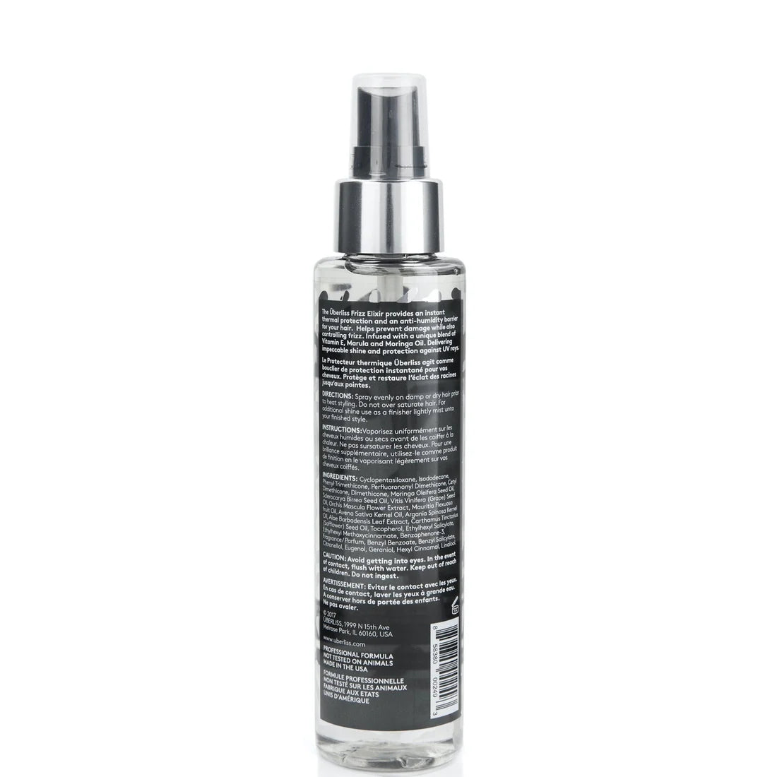 Uberliss Frizz Elixir Heat Protector Spray 133ml