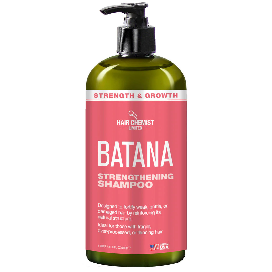 HAIR CHEMIST BATANA STRENGTHENING SHAMPOO 33.8 OZ.